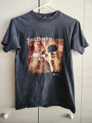 00s vintage jimi hendrix zion 灰色 両面 Tシャツ Vintage Jimi Hendrix Experience T-Shirt - Zion Tag Shirt -XL