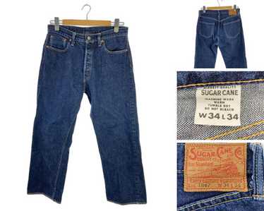 パンツ SUGAR CANE 1947 REPAIRED AGED MODEL Sugar Cane's 1947 'Aged Model' Is Pre-Washed Done Right