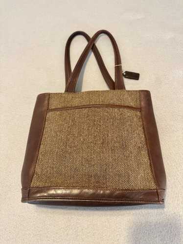 バッグ Vintage Coach Herringbone Chain Bag Purp Herringbone vintage coach - Gem