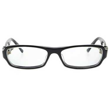 Chrome Hearts Gittin Any?-A Bs Flare black Gold Glasses