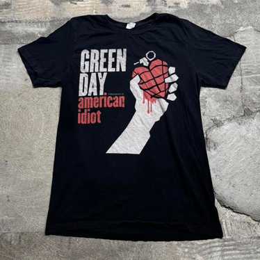 GREEN DAY アメリカン・イディオット ロンT パンク90s00sy2k ☆【Green Day / グリーンデイ】 バンド長袖Tシャツ / ロンT