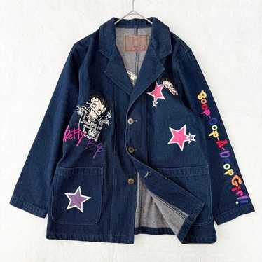 Vintage “Betty Boop 90's Denim Jacket” L | eBay