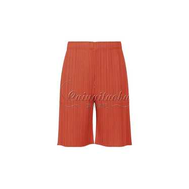 PLEATS PLEASE ISSEY MIYAKE レッド　サイズ3 PLEATS PLEASE ISSEY MIYAKE Red New Colorful Basics 3 Tank