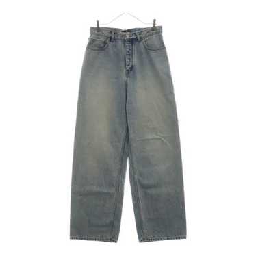 パンツ BALENCIAGA LOOSE FIT DENIM PANT INDIGO Balenciaga Men's Relaxed Fit Jean in Dark Indigo/Madder