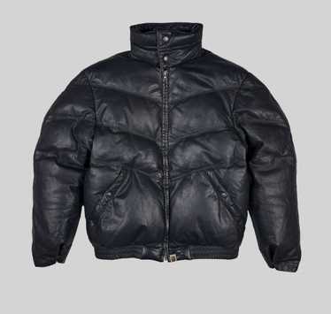 ジャケット・アウター 90s a bathing ape leather puffer jacket A Bathing Ape Leather Classic Down Jacket in Brown – Oneness
