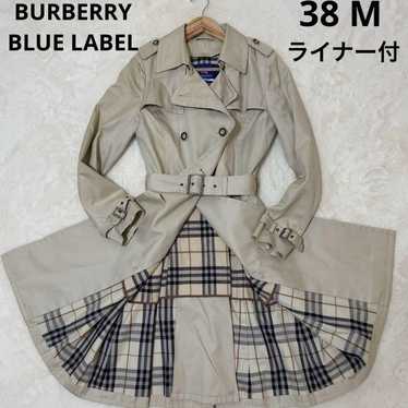 burberry BLUE LABEL ステンカラーコート 38