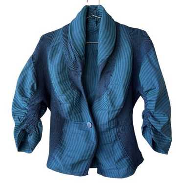 ISSEY MIYAKE 3D Steam Coat Stretch jacket black size2 | eBay