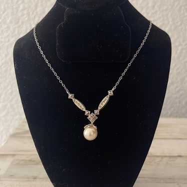 【通販激安】 Judith jack pearl necklace - Gem アクセサリー