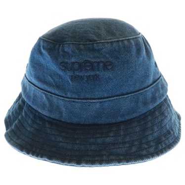 Supreme denim logo hat - Gem