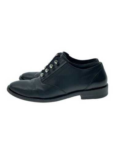 Balenciaga Black Velvet and Leather Strap High Top Sneakers