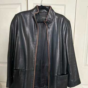 Dana buchman leather jacket - Gem