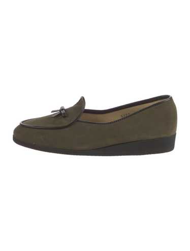 Bally suede green loafers - Gem