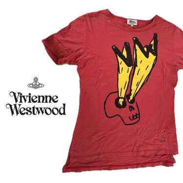Vivienne Westwood RED グラフィックTシャツ NWT Vivienne Westwood Red Graphic Anglomania Concert Tshirt