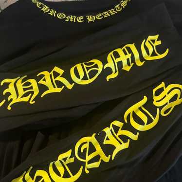 Black chrome hearts t - Gem