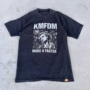 90s ビンテージ　KMFDM バンドTシャツ VTG 90's KMFDM Band Shirt, KMFDM 1997 Symbols Tour Concert