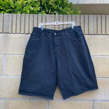 パンツ 90s SOLO SEMORE BAGGY DENIM SHORTS 32 Solo Semore Jeans Baggy Denim Shorts 90s Y2K USA Made New