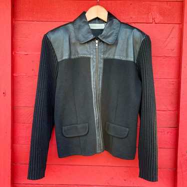 Dana buchman leather jacket - Gem
