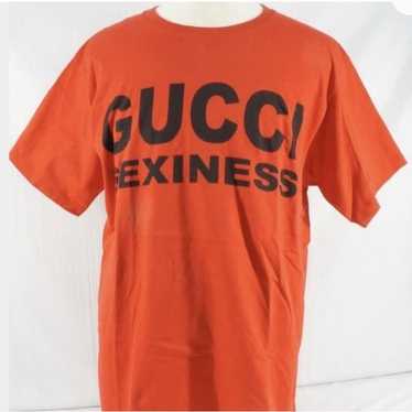 Tシャツ・カットソー [gucci] Short Sleeve T-Shirt Printed cotton jersey T-shirt in navy | GUCCI® US