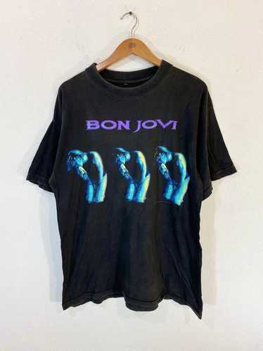 ☆お値下げ！未使用！BON JOVI Tシャツ Lサイズ 日本ツアー 1995 Vintage 1995 bon jovi - Gem