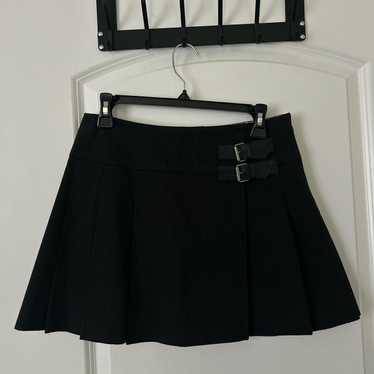 ミニスカート BURBERRY Women Mini Skirts 8105105 A1189 Black ウール ミニスカート (ブラック) - ウィメンズ, ウール