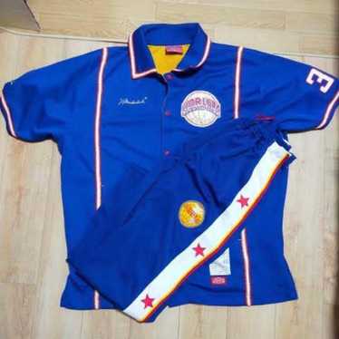 Harlem Globetrotters タンクトップ　NBA ゲームシャツ NBA FUBU 00s Harlem GLOBETROTTERS Jersey Black | Large – GPS