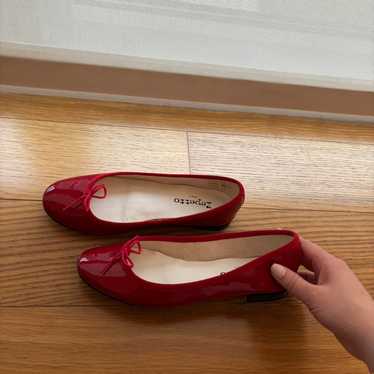 repetto Cendrillon AD 赤 38 Repetto Paris | Cendrillon ballerinas | Color Flammy red