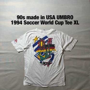 【希少】UMBRO 94年 W杯 記念Tシャツ 90s UMBRO 1994 FIFA WORLD CUP T-shirt - メルカリ