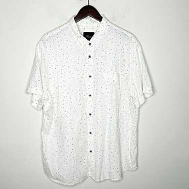 Rails Men Carson Triangle Geo Print Button Up Sho… - image 1