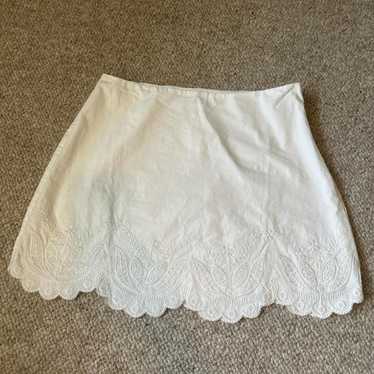 Women's Skirt - White - M – Cute white mini skirt… - image 1