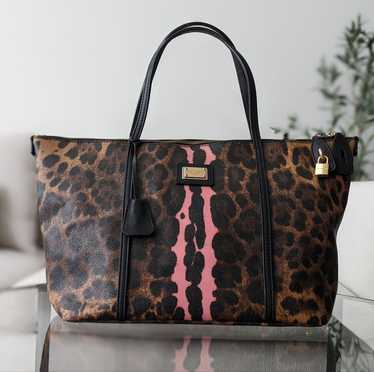 【新品】Dolce & Gabbana 豹柄トートバッグ DOLCE&GABBANA 豹柄トートバッグ - メルカリ
