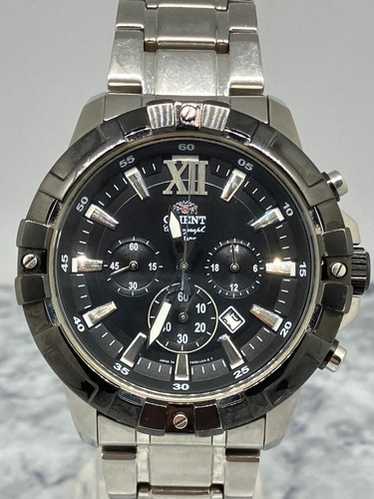 Orient chronograph watch black - Gem