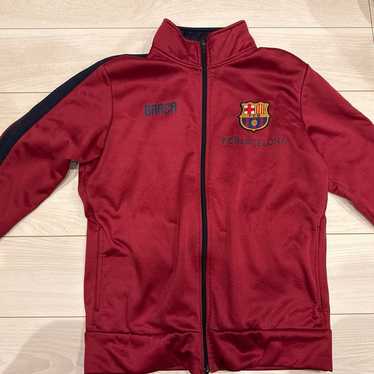 <90s> FC Barcelona 短丈ジップアップジャケット 90s> FC Barcelona 短丈ジップアップジャケット - メルカリ