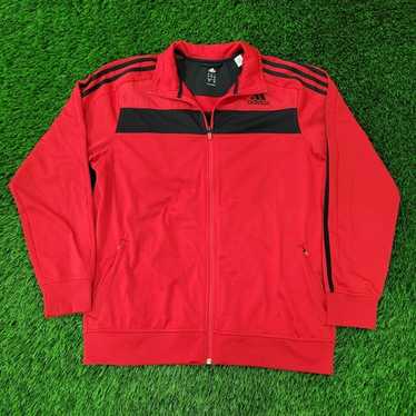 Adidas track jacket red/black - Gem