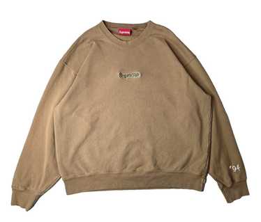 Supreme Gonz Logo Crewneck Light Blue Men's - SS21 - US