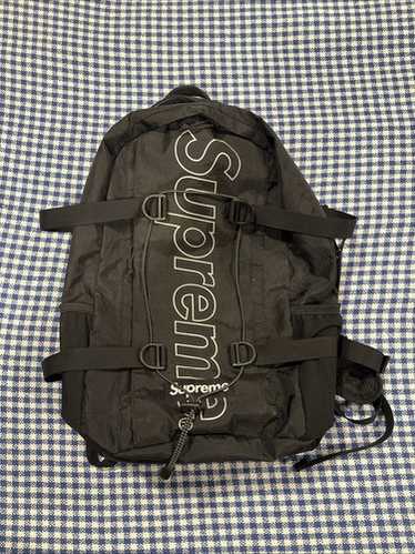 スケートボード Supreme Canvas Backpack Supreme Canvas Backpack Black - US