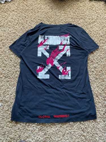 【美品】OFF-WHITE グラフィックTシャツ ブラック 2013 Off white 2013 shirt - Gem