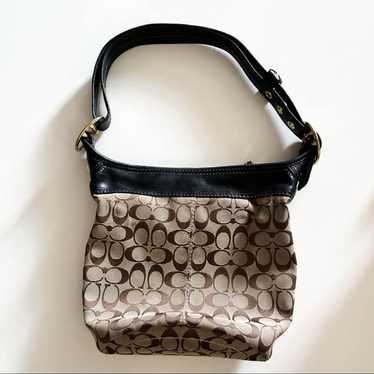バッグ Coach Bleecker Signature Hobo Shoulder Coach Signature Bleeker Hobo HandBag F0793-11431 Leather