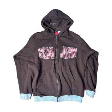 Sean John Zip Up Hoodie ナス紺 良デザイン Sean John Zip Up Hoodie ナス紺 良デザイン - メルカリ