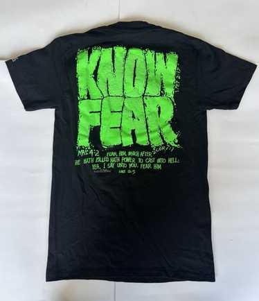 ドスペ 90s LIVING EPISTLES Tシャツ USA製 黒 XL Vintage 90s Jesus T Shirt Living Epistles Chief Tribe