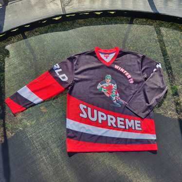 Supreme シュプリーム Crossover Hockey Jersey Supreme Crossover Hockey Jersey FW19 Size Medium White Mesh