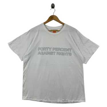 forty percent against rights スウェット M zorn】 トップス BANNER HOODED SWEATSHIRT