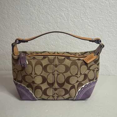 バッグ Vintage Coach Suede Mini Boston Bag Vintage Coach Old Mini Boston Suede Leather Handbag Used | eBay