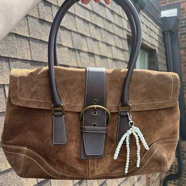 Y2k coach soho suede leather - Gem