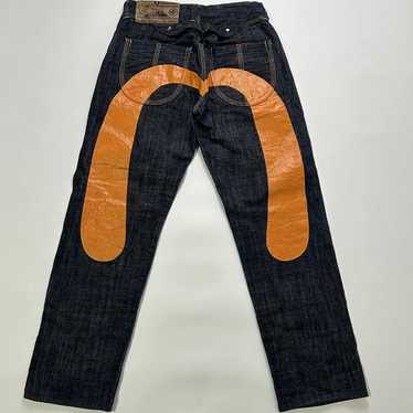 5*y様 EVISU ビッグカモメ 赤 RED Lot 2001 28×35 N 楽天市場】エヴィスジーンズ28～36inペイントカモメ No1 2001