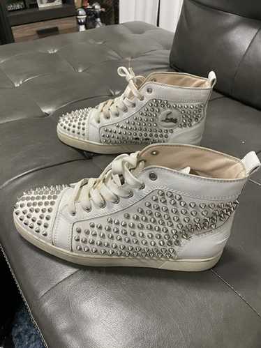 スニーカー CHRISTIAN LOUBOUTIN Men Sneakers Grey 1250513 6981 Mens Grey Louboutins CHRISTIAN LOUBOUTIN: Sneakers Men Grey
