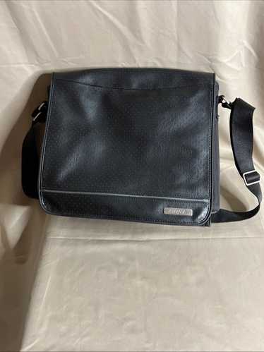 Bose Black Faux Leather Single Strap Top Handle Briefcase