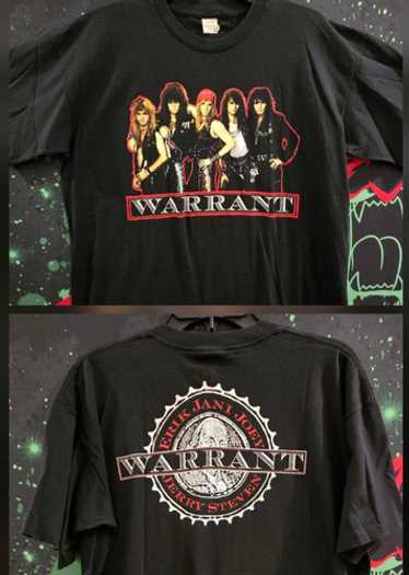 80's WARRANT バンドTシャツ 楽天市場】90年代 THE BROCKUM Warrant ウォレント Blood, Sweat