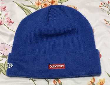 Supreme New Era Box Logo Beanie (FW24) Navy | Sole By Style