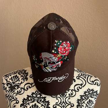 レア☆希少 エドハーディed hardy キャップ 帽子 y2k スカル