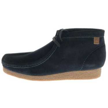 Clarks Men's Shacre Wallabee Boot Black Leather